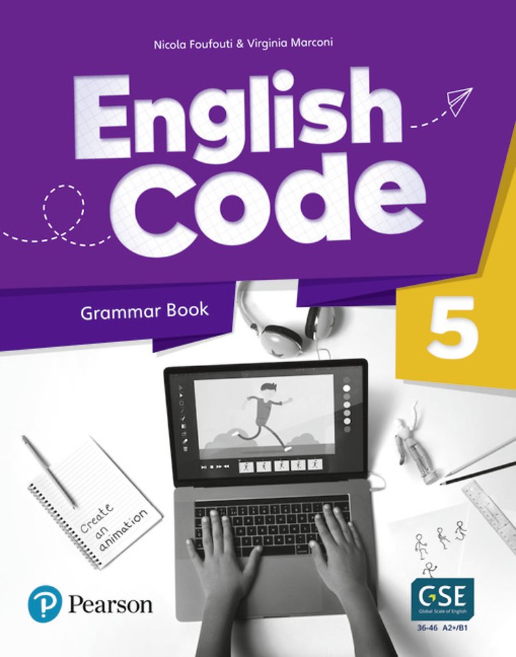 English Code Level 5 (AE) - 1st Edition - Grammar Book with Digital Resources