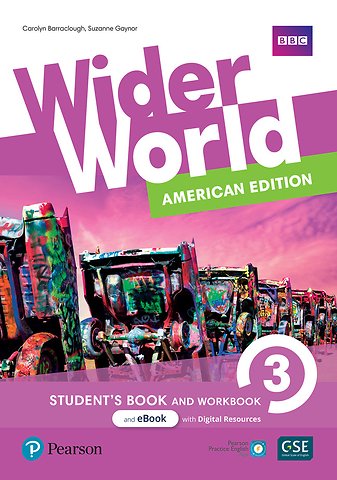 Wider World AmE 3 Student's Book & Workbook with combined eBook, Digital Resources & App