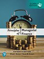 Principles of Managerial Finance, Global Edition Principles of Managerial Finance, Global Edition