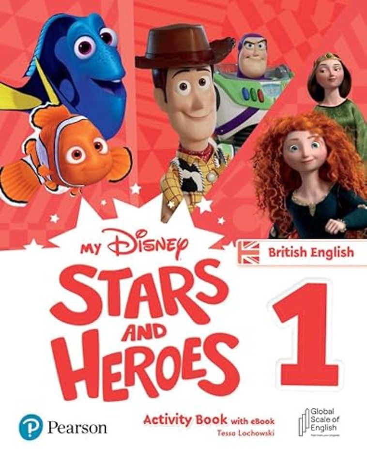 My Disney Stars and Heroes British Edition Level 1 Activity Book with eBook