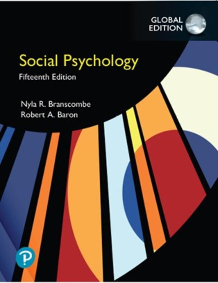 Social Psychology, Global Edition