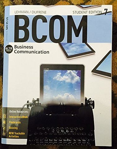 BCOM7 (with CourseMate, 1 term (6 months) Printed Access Card)