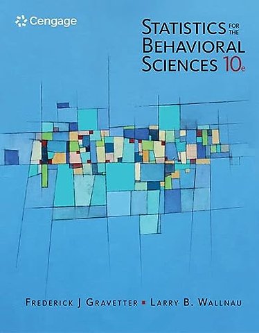 Statistics for The Behavioral Sciences