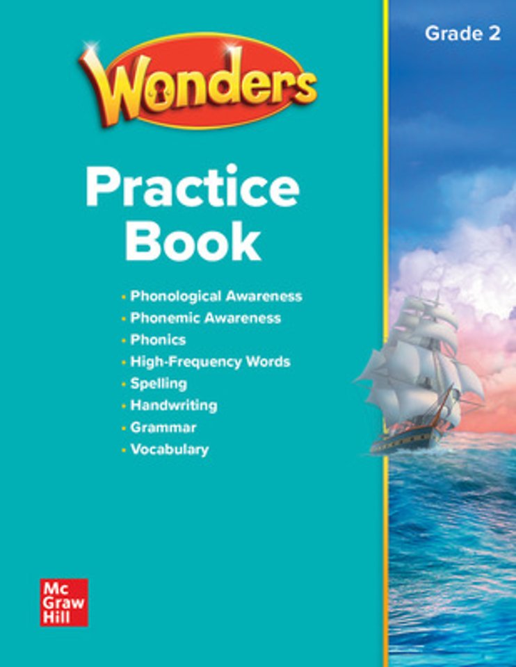 WONDERS PRACTICE BOOK GRADE 2 STUDENT EDITION