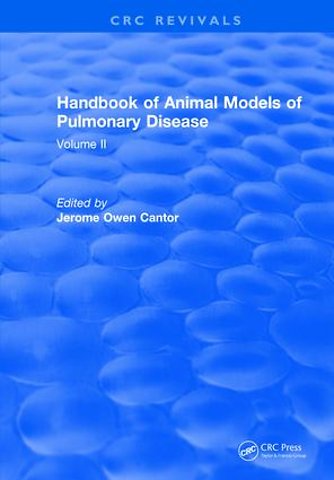 CRC Handbook of Animal Models of Pulmonary Disease
