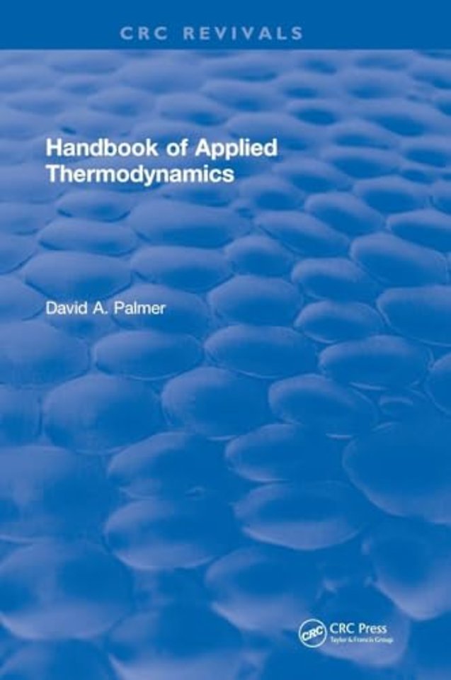 CRC Handbook of Applied Thermodynamics