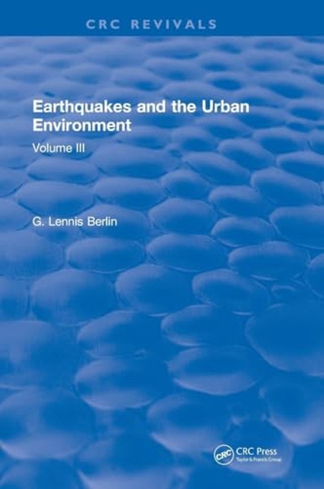 Earthquakes and the Urban Environment