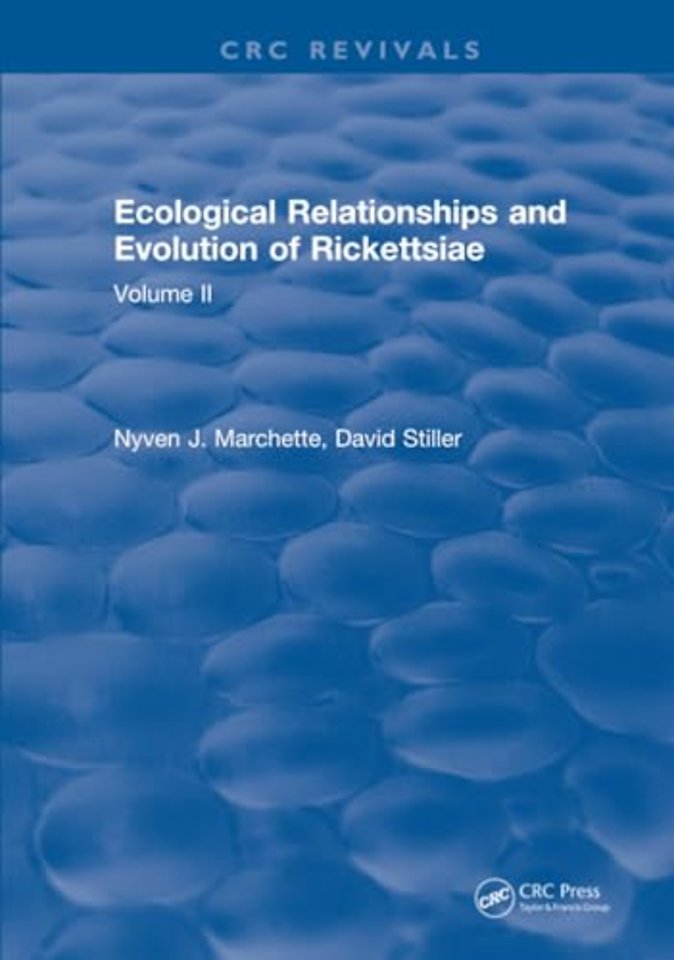 Ecological Relationships and Evolution of Rickettsiae