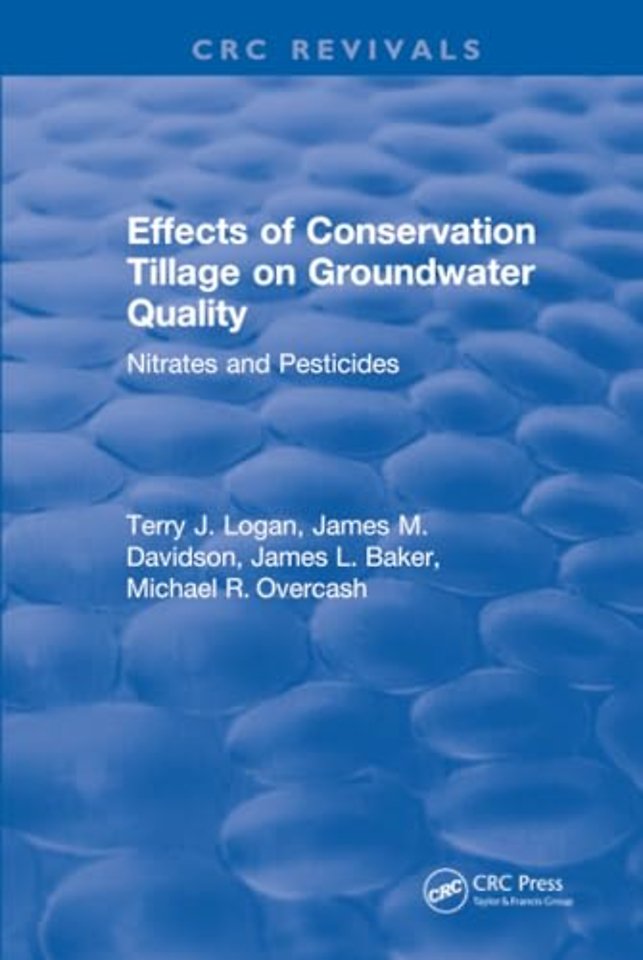 Effects Conservation Tillage On Ground Water Quality
