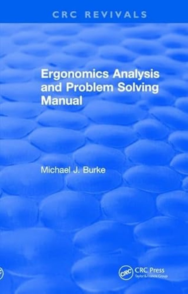 Ergonomics Analysis and Problem Solving Manual