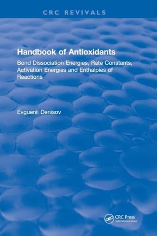 Handbook of Antioxidants