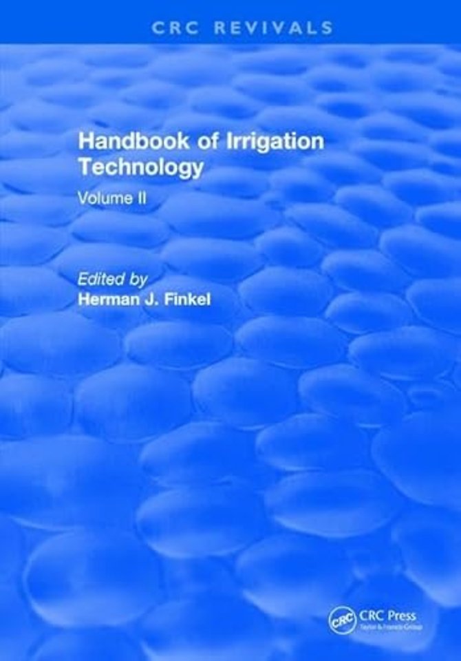 Handbook of Irrigation Technology