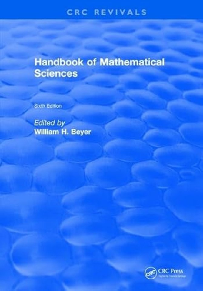 Handbook of Mathematical Science