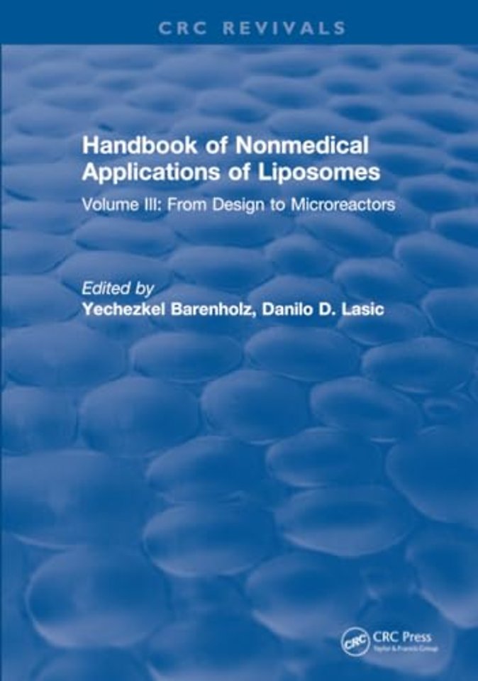 Handbook of Nonmedical Applications of Liposomes