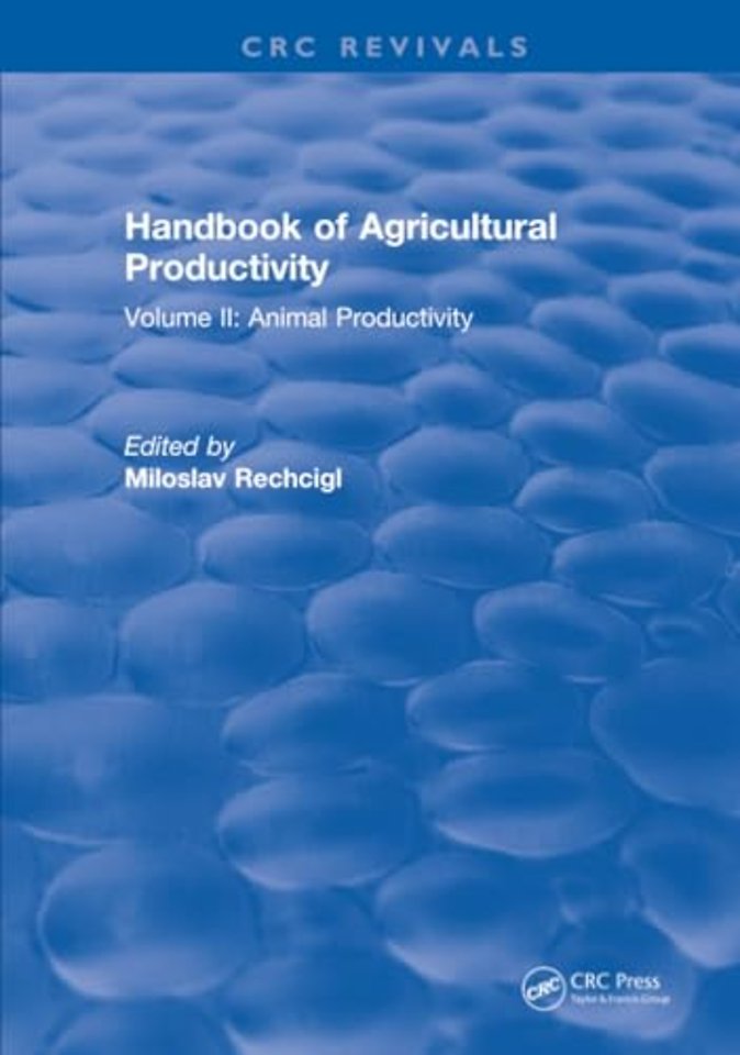 Handbook of Agricultural Productivity