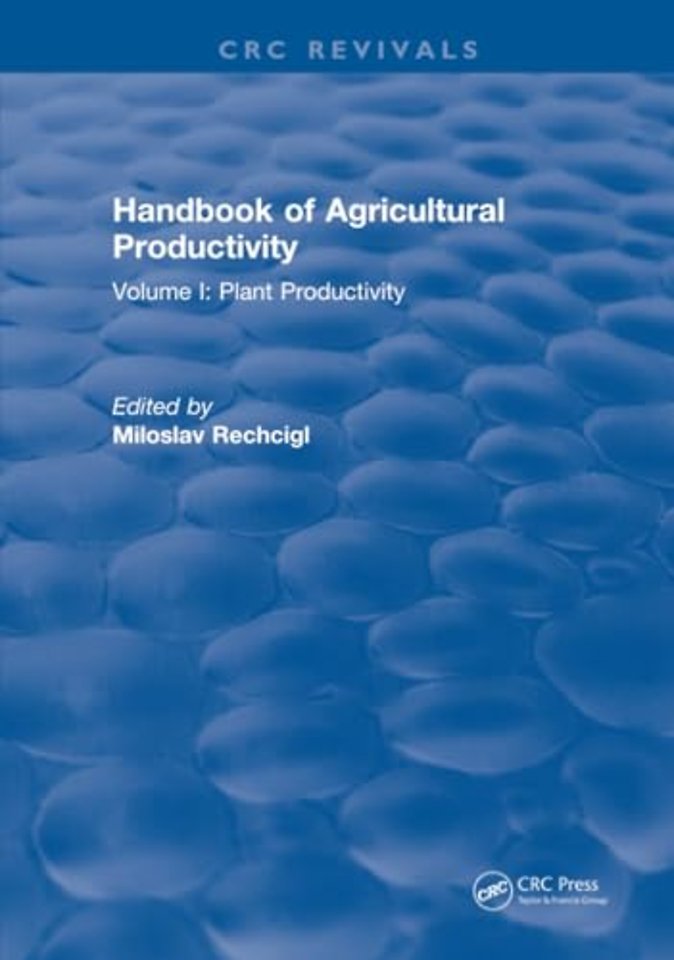 Handbook of Agricultural Productivity