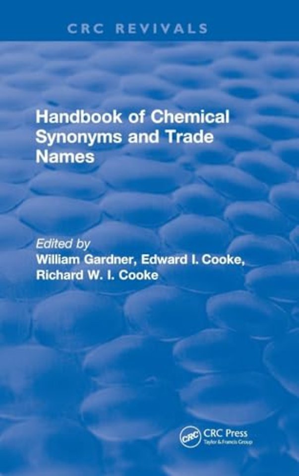 Handbook of Chemical Synonyms and Trade Names