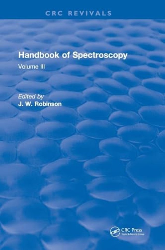 Handbook of Spectroscopy