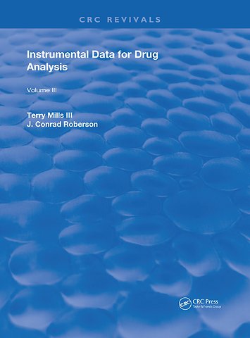 Instrumental Data for Drug Analysis, Second Edition