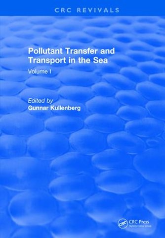 Pollutant Transfer and Transport in The Sea