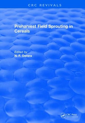Preharvest Field sprouting in Cereals