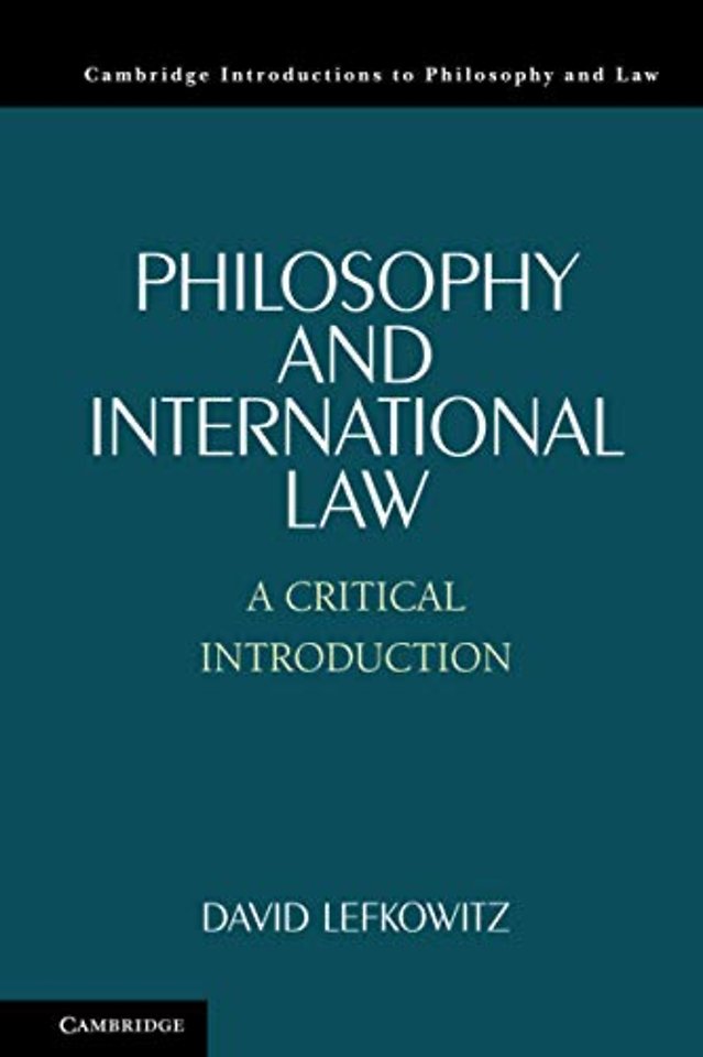 Philosophy and International Law
