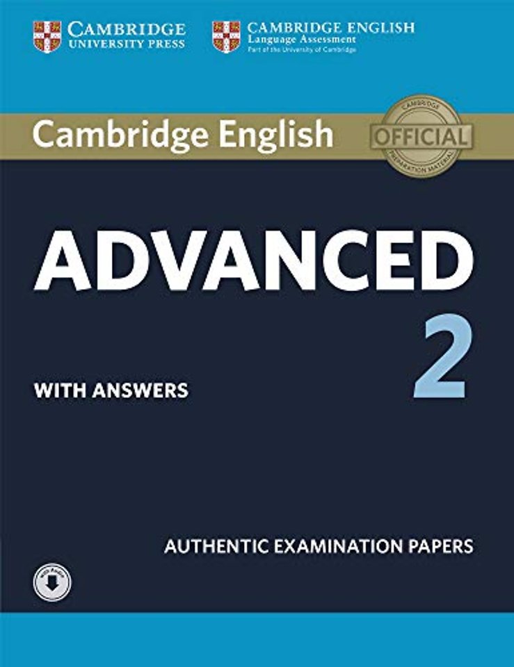 Cambridge English Advanced 2 Student's Book with answers and Audio