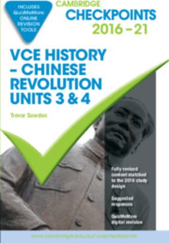 Cambridge Checkpoints VCE Chinese Revolution 2016-21 and QuizMeMore