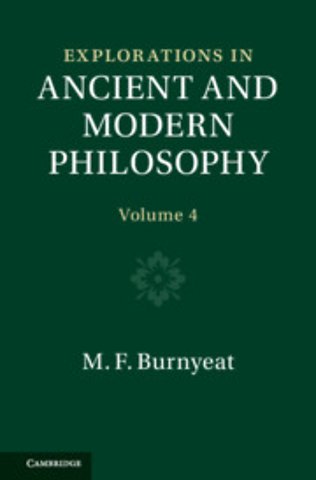 Explorations in Ancient and Modern Philosophy: Volume 4