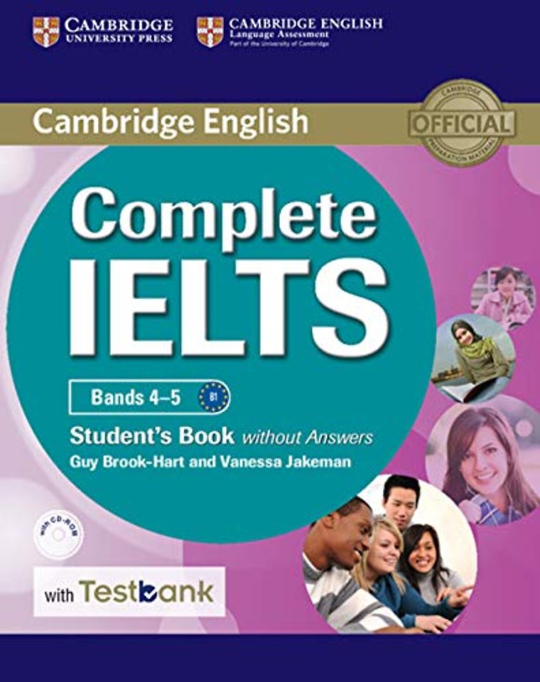 Complete IELTS Bands 4–5 Student's Book without Answers with CD-ROM with Testbank