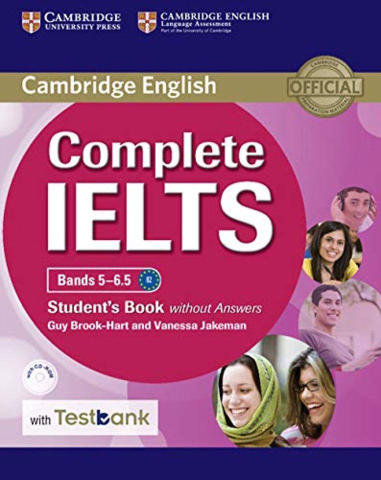 Complete IELTS Bands 5–6.5 Student's Book without Answers with CD-ROM with Testbank