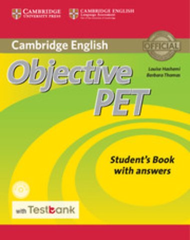 Objective PET Student's Book with Answers with CD-ROM with Testbank
