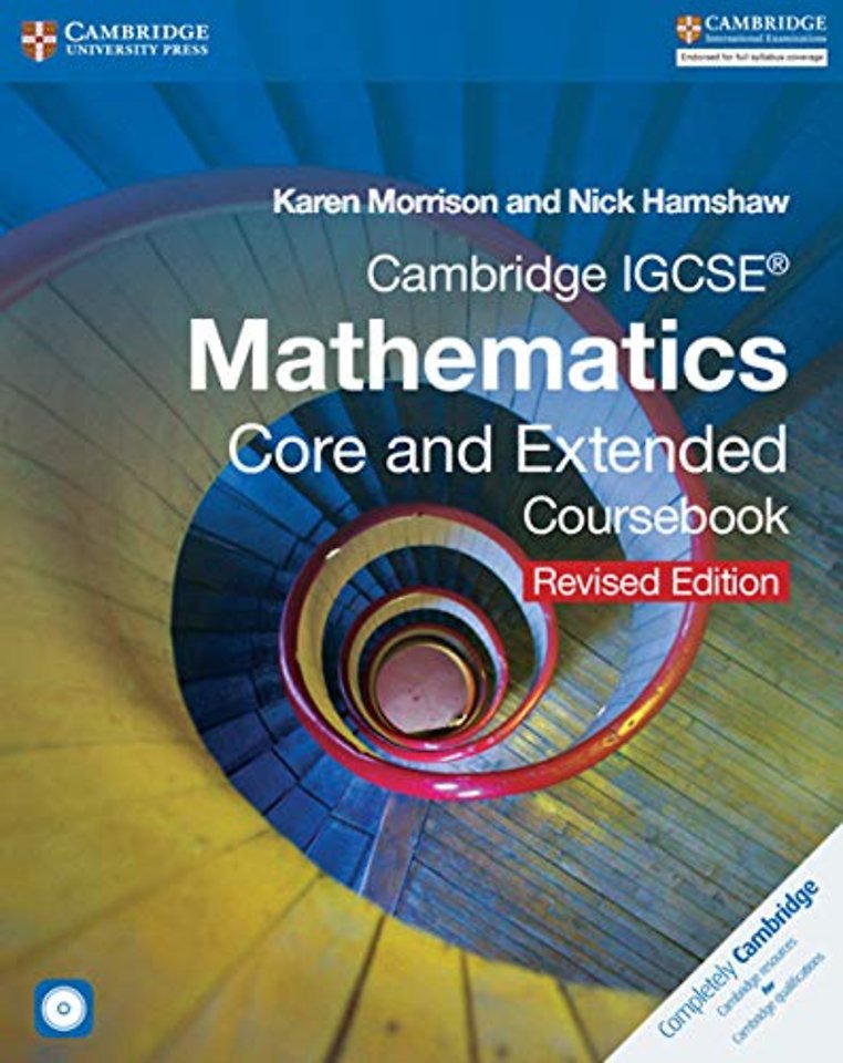 Cambridge IGCSE Mathematics Core and Extended Coursebook with CD-ROM