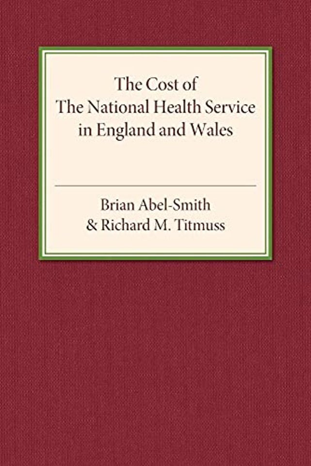 The Cost of the National Health Service in England and Wales