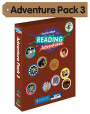 Cambridge Reading Adventures Blue and Green Bands Adventure Pack 3 with Parents Guide