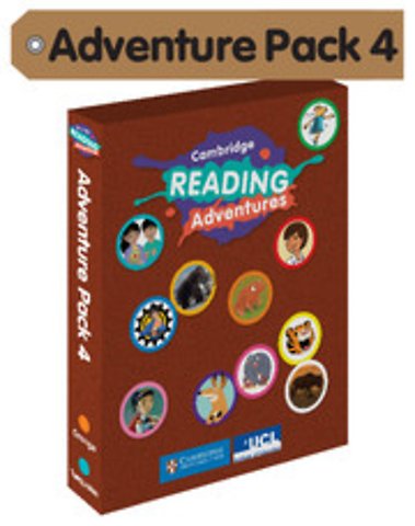Cambridge Reading Adventures Orange and Turquoise Bands Adventure Pack 4 with Parents Guide