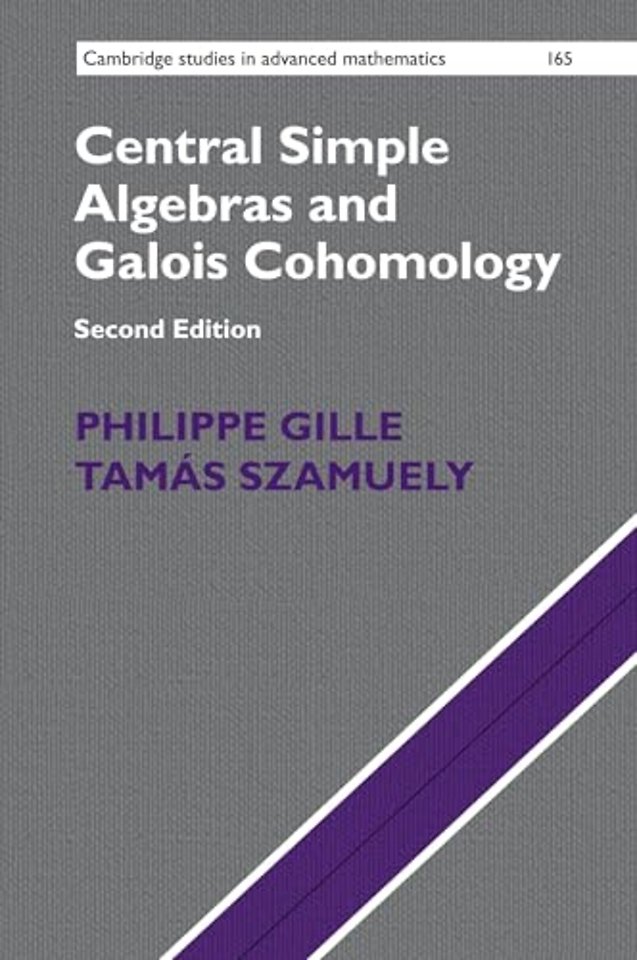 Central Simple Algebras and Galois Cohomology