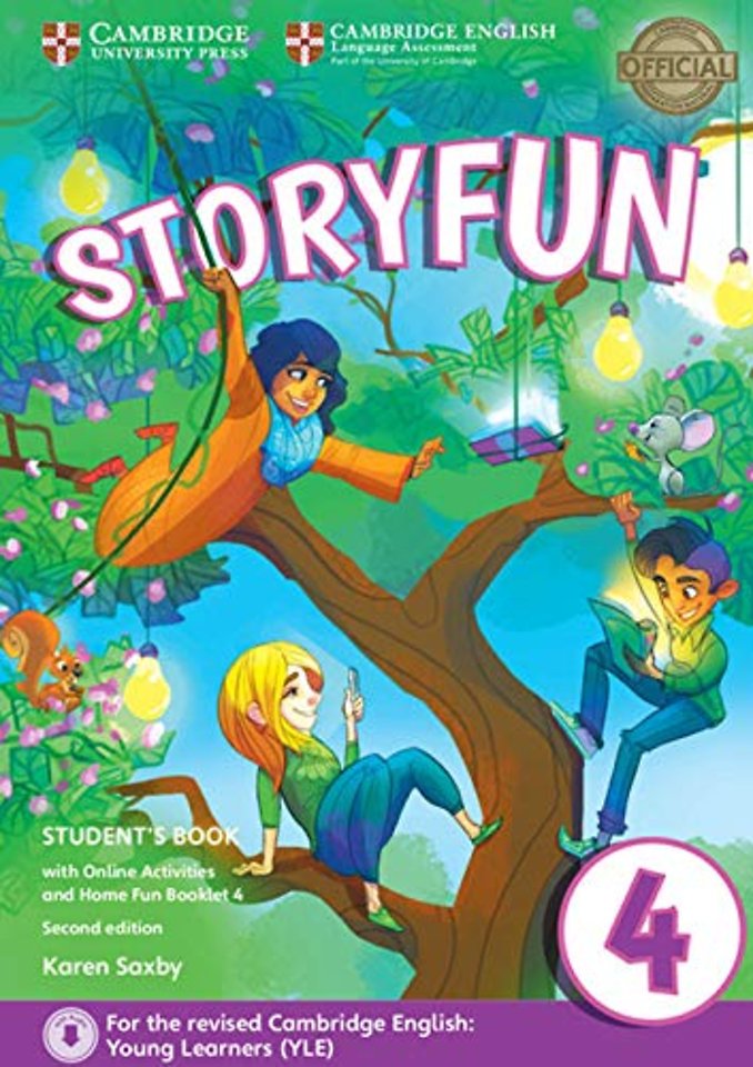Storyfun for Movers Level 4 Student's Book with Online Activities and Home Fun Booklet 4