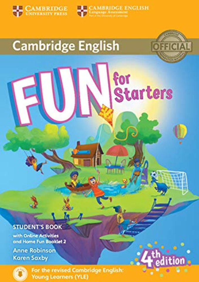 Fun for Starters Student's Book with Online Activities with Audio and Home Fun Booklet 2