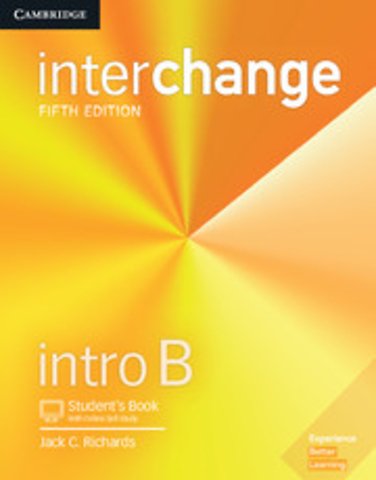 Interchange Intro B Student's Book with Online Self-Study
