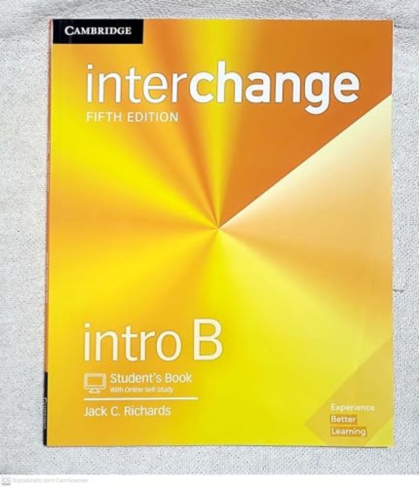 Interchange Intro B Student's Book with Online Self-Study