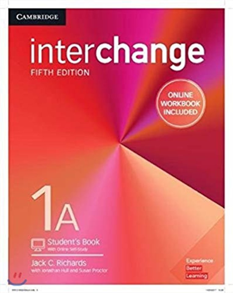 Interchange Level 1A Student's Book with Online Self-Study and Online Workbook