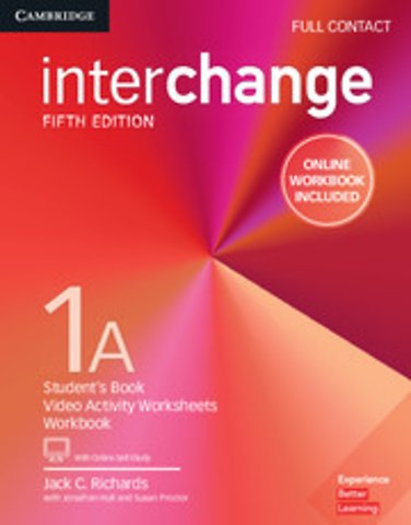 Interchange Level 1A Full Contact with Online Self-Study and Online Workbook