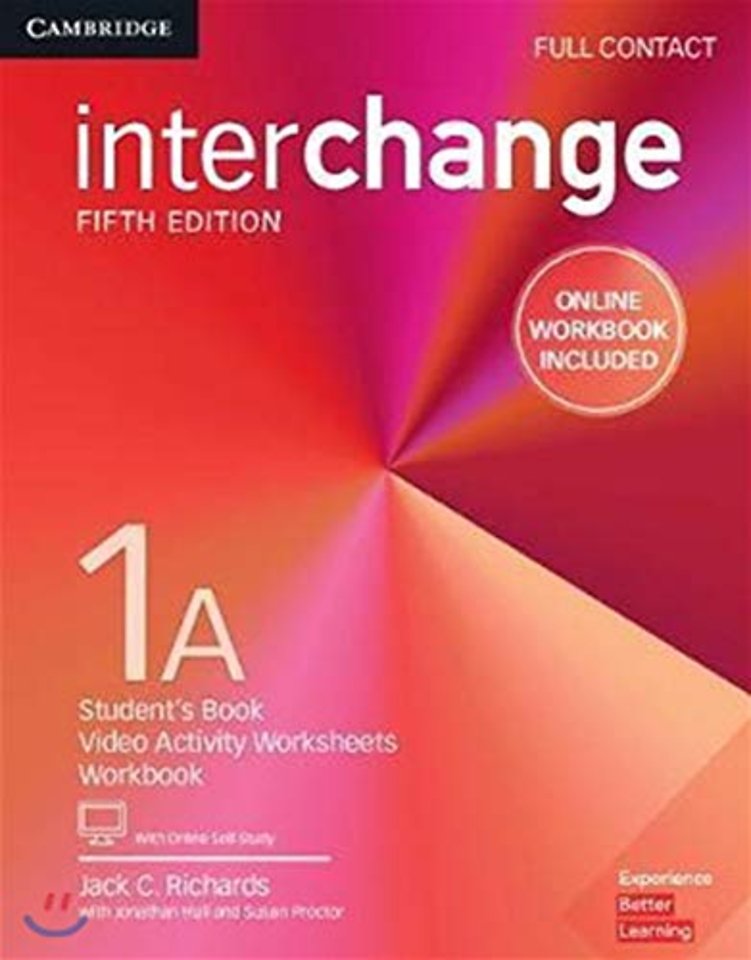 Interchange Level 1A Full Contact with Online Self-Study and Online Workbook