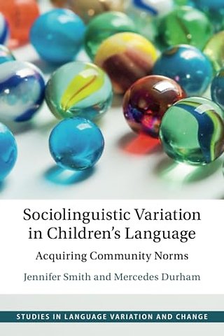 Sociolinguistic Variation in Children's Language