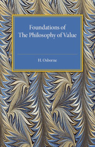 Foundations of the Philosophy of Value