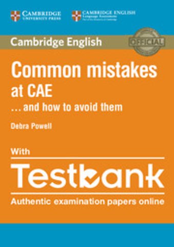 Common Mistakes at CAE… and How to Avoid Them Paperback with Testbank
