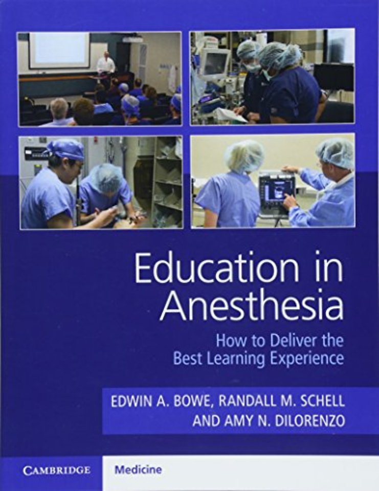 Education in Anesthesia