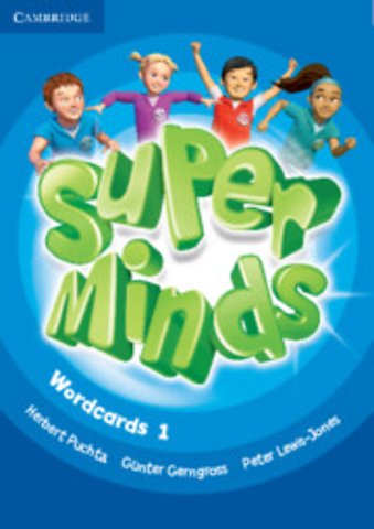 Super Minds Level 1 Wordcards (Pack of 81)