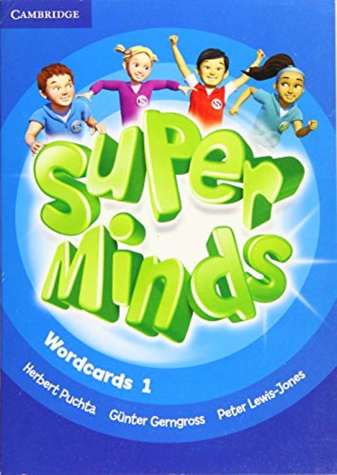 Super Minds Level 1 Wordcards (Pack of 81)